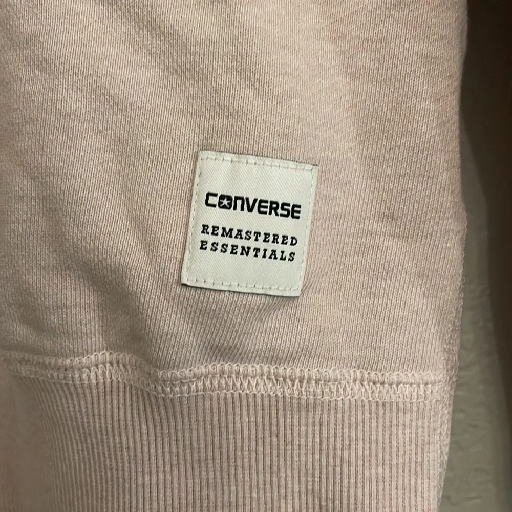 Converse Remastered Essentials Light Pink Sweater‎ Womens XS